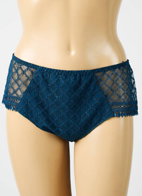 Shorty bleu LOUISA BRACQ pour femme