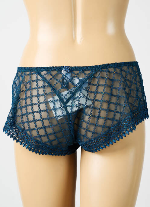 Shorty bleu LOUISA BRACQ femme