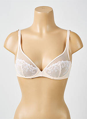 Soutien-gorge légère et transparente haut soutien-gorge emboitant rose SIMONE P¨ femme