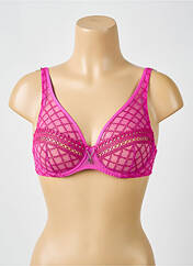 Soutien-gorge rose LOUISA BRACQ pour femme seconde vue