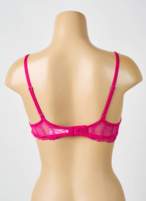 Soutien-gorge bretelle multi position haut soutien-gorge emboitant rose SIMONE PERELE femme