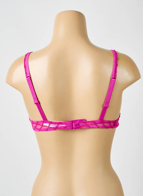 Soutien-gorge bretelle multi position haut soutien-gorge emboitant rose LOUISA BRACQ femme