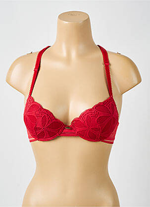 Soutien-gorge haut soutien-gorge push-up haut soutien-gorge push-up rouge ANTIGEL femme