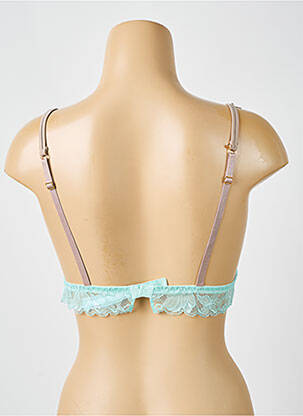 Soutien-gorge sans armature haut soutien-gorge avec mousse de rembourrage amovible marron ANDRES SARDA femme