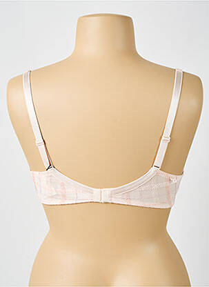 Soutien-gorge effet matière satinée haut soutien-gorge moulé rose LOUISA BRACQ femme