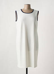 Robe mi-longue sans manche sans manche blanc TELMAIL femme