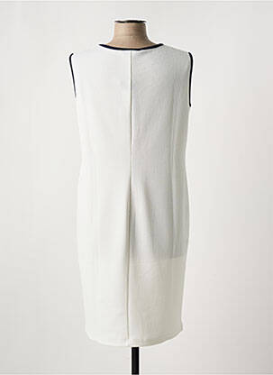 Robe mi-longue sans manche sans manche blanc TELMAIL femme