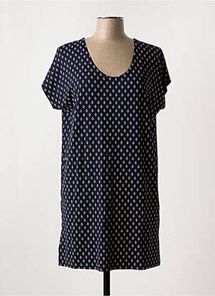 Tunique manches courtes tissage jersey bleu MASAI femme