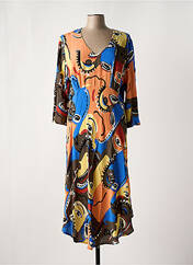 Robe mi-longue orange MASAI pour femme seconde vue