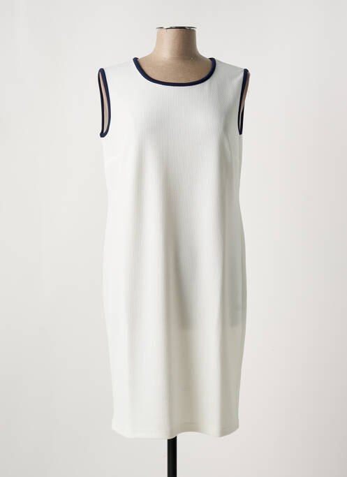Robe mi-longue blanc TELMAIL pour femme