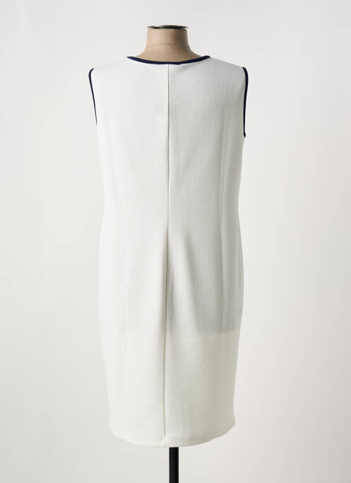 Robe mi-longue blanc TELMAIL pour femme