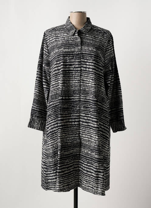 Robe mi-longue noir MASAI pour femme