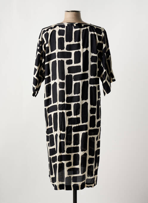 Robe mi-longue noir MASAI femme