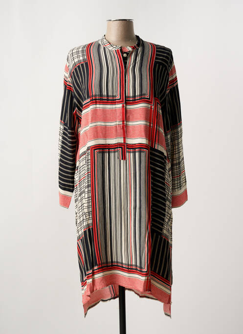 Robe mi-longue rouge MASAI pour femme