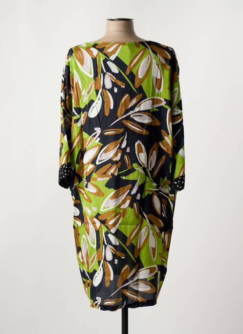 Robe mi-longue vert MASAI pour femme