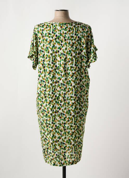 Robe mi-longue vert MASAI pour femme