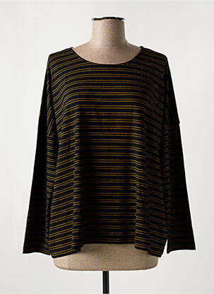 T-shirt manches longues manches longues noir MASAI femme