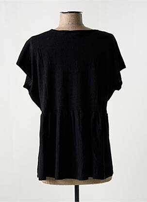 T-shirt stretch manches courtes noir MASAI femme