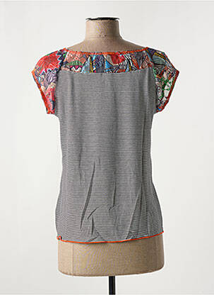 T-shirt stretch manches courtes noir TELMAIL femme