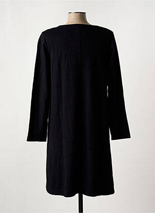 Robe courte manches longues manches longues noir G!OZE femme