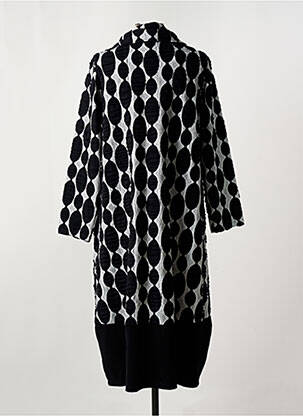Manteau long coupe cintrée sans capuche noir G!OZE femme