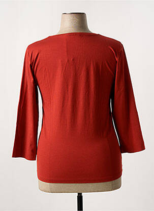 T-shirt manches 3/4 manches 3/4 orange MASAI femme