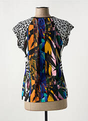 T-shirt noir TELMAIL pour femme seconde vue