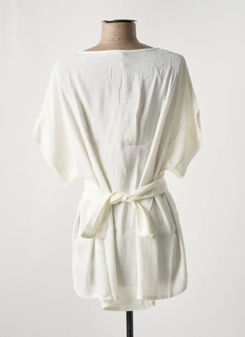 Tunique manches courtes légère et transparente beige MASAI femme