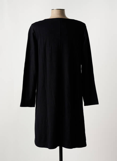 Robe courte manches longues manches longues noir G!OZE femme