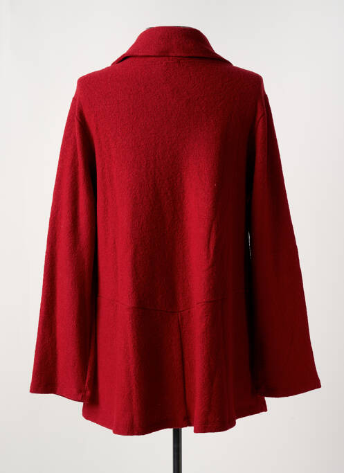 Manteau court rouge G!OZE femme