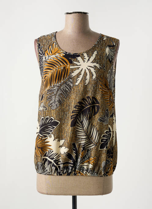 Top jaune TELMAIL pour femme