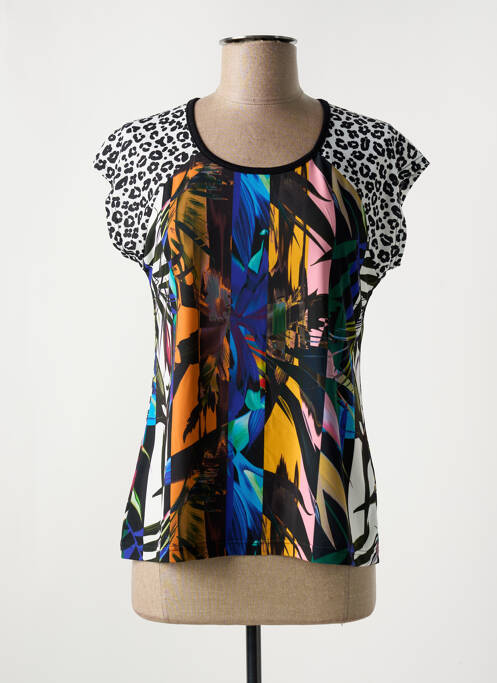 T-shirt noir TELMAIL pour femme