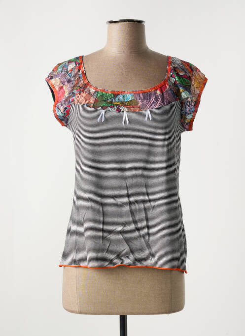 T-shirt noir TELMAIL pour femme