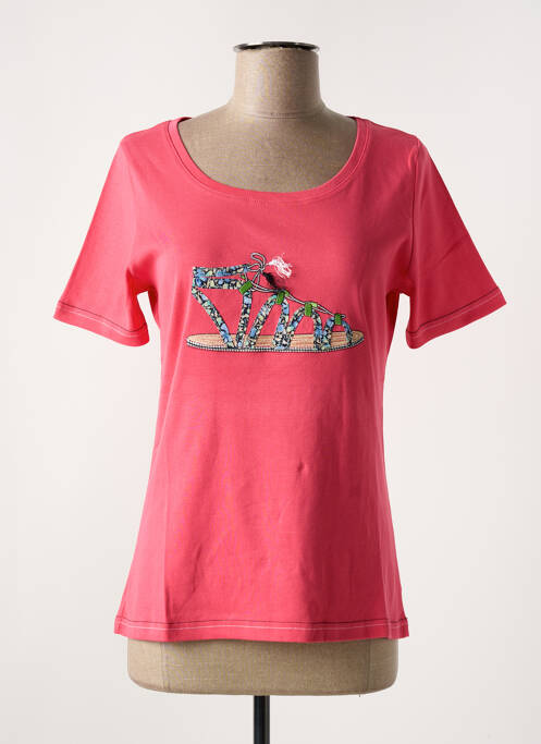 T-shirt rose TELMAIL pour femme