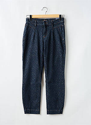 Jeans coupe droite poches bleu TONI femme