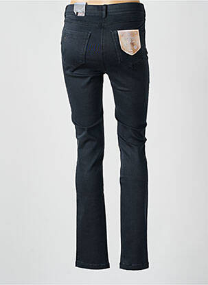 Pantalon slim taille élastique noir TONI femme