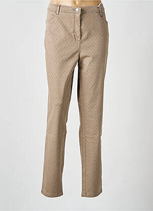 Pantalon slim poches beige TONI femme