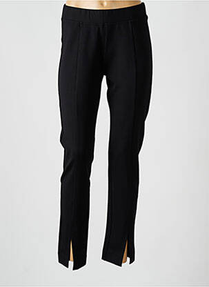 Pantalon slim taille élastique noir MASAI femme
