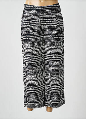 Pantalon 7/8 taille élastique noir MASAI femme