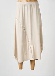 Jupe longue beige G!OZE pour femme seconde vue