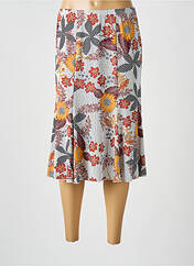 Jupe mi-longue jaune TELMAIL pour femme seconde vue