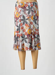 Jupe mi-longue jaune TELMAIL pour femme seconde vue