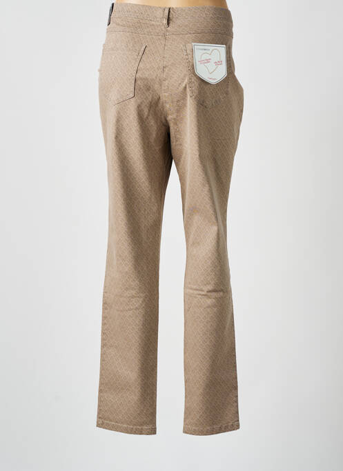 Pantalon slim poches beige TONI femme
