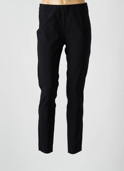 Pantalon slim taille élastique noir MASAI femme