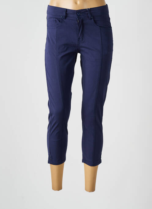 Pantacourt poches bleu TELMAIL femme
