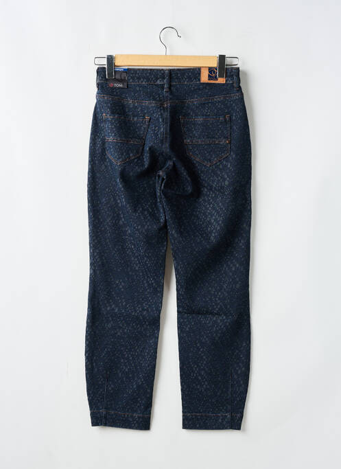Jeans coupe droite bleu TONI pour femme
