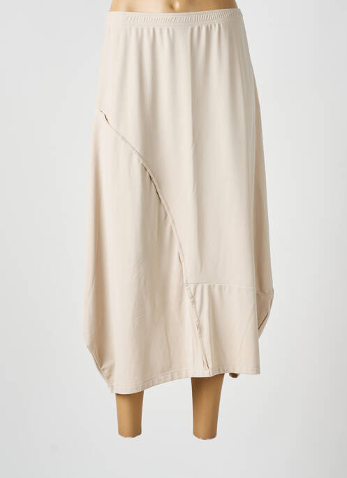 Jupe longue beige G!OZE pour femme