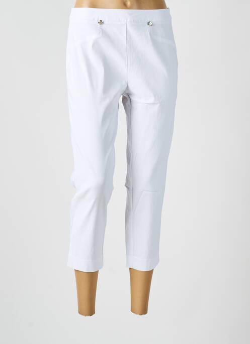 Pantacourt blanc TELMAIL pour femme
