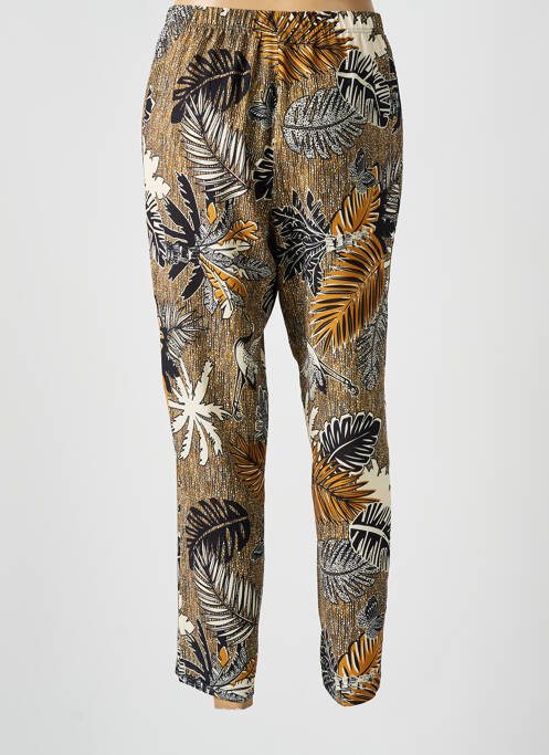 Pantalon slim jaune TELMAIL pour femme