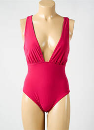 Maillot de bain 1 pièce stretch rose SIMONE PERELE femme